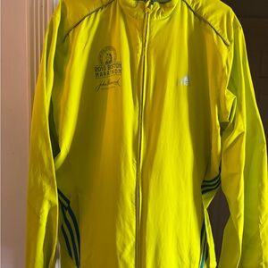 Adidas Men's Neon Yellow Performance Jacket
